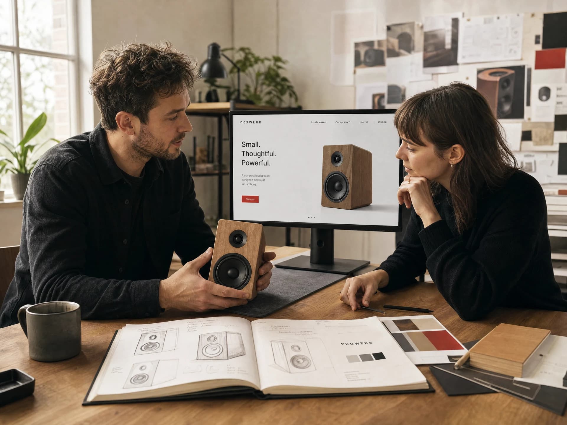 Den digitalen Markenauftritt rund um ein neues Audioprodukt entwickeln.