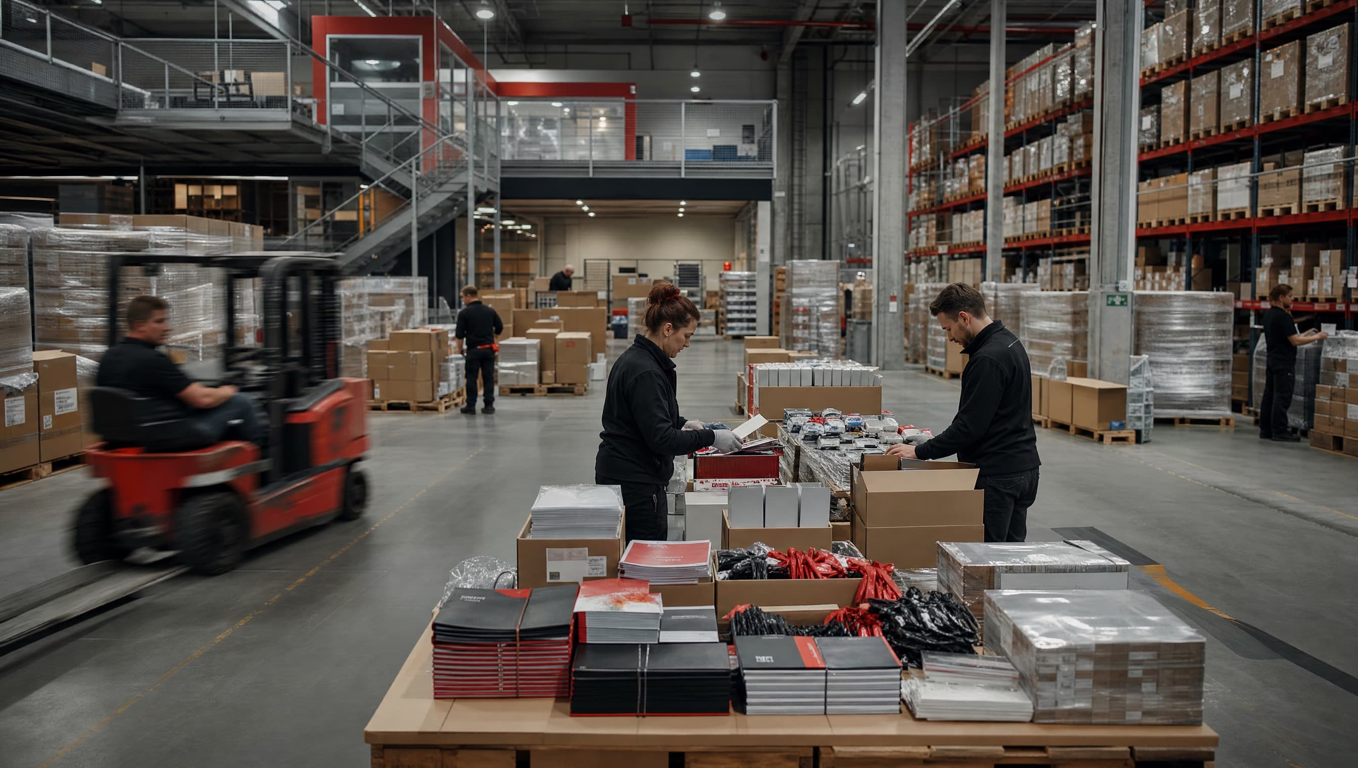 Werbemittel-Logistik